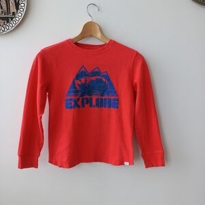 Gap Kids Red Explore Shirt Size L US